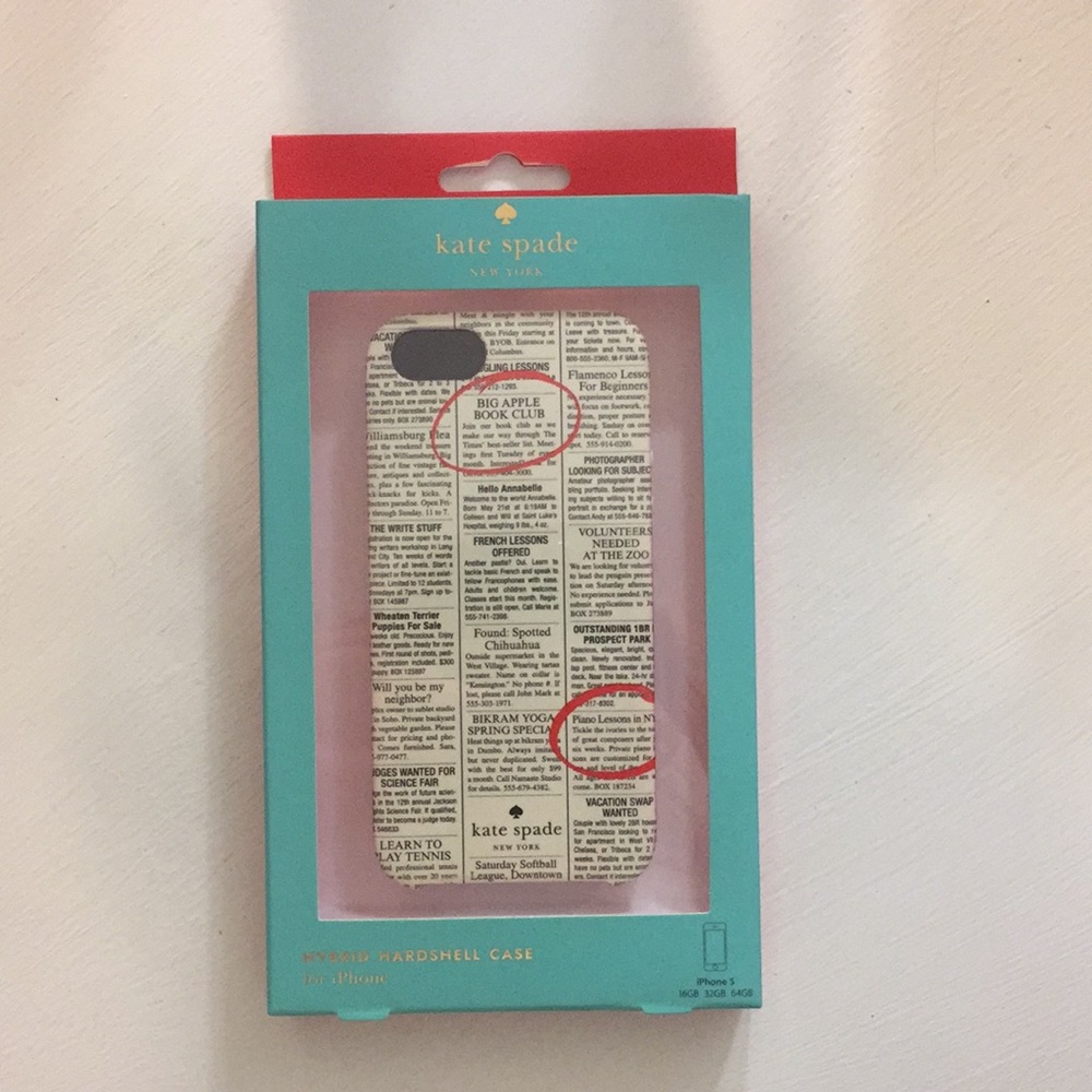 Kate Spade iPhone 5 Cover